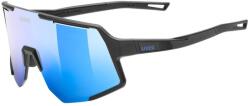 uvex ochelari uvex sequenze, black matt/mirror blue s3