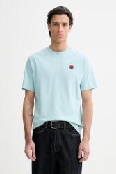 Kenzo pamut póló - türkiz M - answear - 41 990 Ft