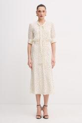Luisa Spagnoli nyári selyem ruha Pinasca - bézs 40