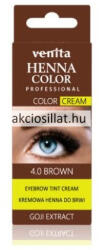 Verona Venita Henna Color Tartós Szemöldök És Szempilla Krémfesték Világosbarna 2x15g