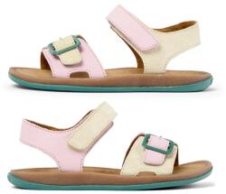 Camper gyerekszandál bőrből Bicho TWS Kids - rózsaszín 27