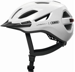 ABUS kerékpáros városi sisak Urban-I 4.0, In-Mold, shiny white, M (54-58 cm)