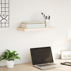 vidaXL Szerelt Fa Függőpolc 50 x 23, 5 x 4 cm