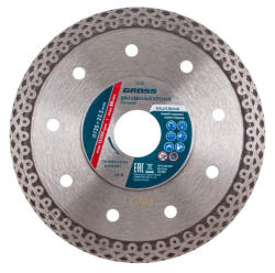 GROSS 125x22, 2x1mm professional vékony gyémánt tárcsa folytonos (Jaguar) (73053) - kellegyszerszam