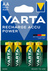 VARTA 56746101404 Power AA 1350mAh ceruza akkumulátor 4db/bliszter