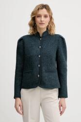 Hoss Intropia gyapjú dzseki - türkiz XS