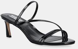 Steve Madden bőr papucs Lamora - fekete Női 40