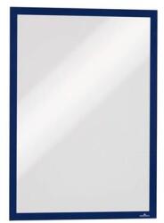 DURABLE Infokeret, A3, öntapadó háttal, DURABLE DURAFRAME® , sötétkék (487307) - kellekanyagonline