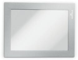 DURABLE Infokeret, öntapadó, A6, DURABLE DURAFRAME® , ezüst (487023) - kellekanyagonline
