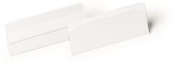 DURABLE Logisztikai zseb, 100x38 mm, fekvő, DURABLE HARD COVER , öntapadó csíkkal, átlátszó (118019) - kellekanyagonline