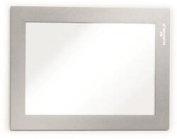 DURABLE Infokeret, A6, mágneses, DURABLE DURAFRAME MAGNETIC , ezüst (494823) - kellekanyagonline