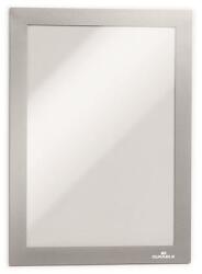 DURABLE Infokeret, A5, mágneses, DURABLE DURAFRAME MAGNETIC , ezüst (494723) - kellekanyagonline