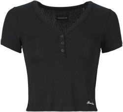Guess Tricouri mânecă scurtă Femei GJ POINTELLE SS HENLEY Guess Negru EU M