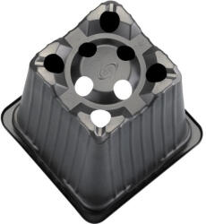 Desch Plantpak Szögletes cserép 7*7*6cm fekete mangrove (3612) Desch 0707061 PP (070706100003)