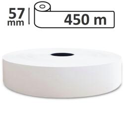  Rola hartie termica 57mm x 450m pentru aparat reciclat Tomra (RHT057450)