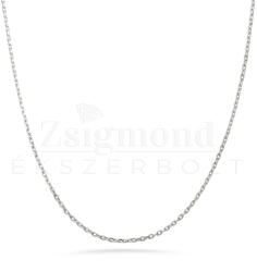 14 karátos fehérarany tömör Anker nyaklánc (medálhoz is) - 45 cm / 1, 5 mm (AU14408) AU14408