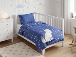  Lenjerie de pat din bumbac luminoasa pentru patut MAGIC STARS albastru Dimensiune lenjerie de pat: 40 x 60 cm | 100 x 135 cm Lenjerie de pat