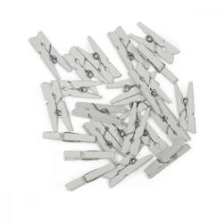 CreArt Facsipesz Fehér 2, 5 cm 25 Darab/Csomag (253031)