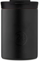  24Bottles Travel Tumbler 350 ml Rozsdamentes Acél Bögre Tuxedo Black (24B561)