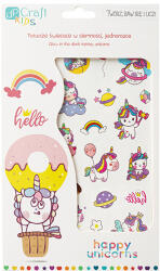  DP Craft Ideiglenes Tetoválás 23, 4x14 cm Unikornisok (DPTT004)