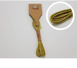  Decorolla Sodrott Zsinór 2 mm x 3 m Arany (C0431)