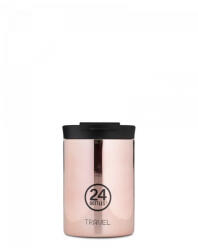  24Bottles Travel Tumbler 350 ml Rozsdamentes Acél Bögre Rose Gold (24B426)
