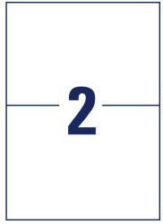  Univerzális Etikett 210x148 mm 2 címke/lap 100 ív/csomag (AAE733)