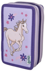 Scooli háromszintes töltött tolltartó, Magic Horse (6) (MPCA0421)