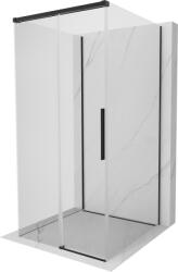 Mexen Rox-3S, 3-falú, kihúzható zuhanykabin 110 x 110 cm, átlátszó üveg, fekete profil, 8C2-110-110-70-00-3S (8C2-110-110-70-00-3S)
