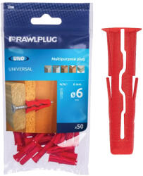 Koelner - Rawlplug UNO univerzális műanyag tipli 6x28mm - bakonykotoelem - 415 Ft