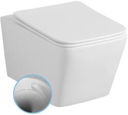 SAPHO Sapho, PORTO fali WC-csésze, Vortex Rimless, 36x52cm, fehér, PZ102V (PZ102V)