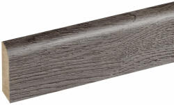 Water Fun W-STEP || szegélyléc laminált padlóhoz, fehér tölgy mintás, 2400x60x15 mm (LSK-302) - zuhanykabinpont