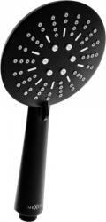 Mexen tartozékok - R67 Circle kézizuhanyfej, 3 funkciós, fekete, 79567-70 (79567-70)