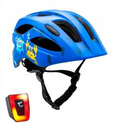 CrazySafety Kerékpáros bukósisak gyerekeknek - Sea Kék Crazy Safety (160101-11-01)