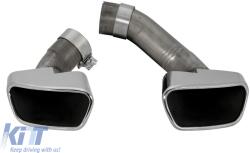  Chrome exhaust tips suitable for BMW X5 F15 2013-2018, X6 F16 2014-2019 (ABBMEA6006961)