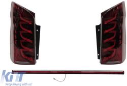 KITT Lightning LED Taillights suitable for Mercedes V-Class W447 (2014-2024) Single Rear Door Dynamic Turning Lights (TLMBW447VTL)