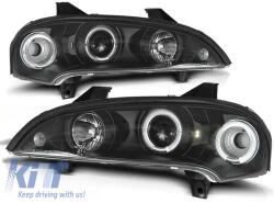 KITT Lightning Angel Eyes fényszórók Opel Vectra C Signum facelift (09.2005-2008) Fekete (HLOPVECFLB)