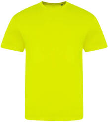 Just Ts JT004 electric tri-blend rövid ujjú unisex póló Just Ts, Electric Yellow-S (jt004eye-s)