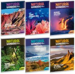 Ars Una A/4 extra kapcsos füzet-vonalas Ars Una Natural Wonders (53111029)