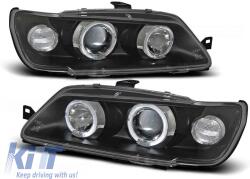  Tuning headlight set suitable for PEUGEOT 306 02.1993-04.1997, left and right (ABPEHX6010718)