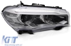  Right xenon headlight suitable for BMW X5 F15 2013-2018, with chrome base (ABBMHX6009019)