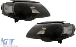 KITT Angel Eyes első lámpa VW Passat B6 (2005-2010) modellekhez, króm (HLVWPA3CC)