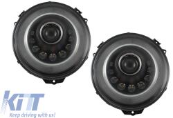 KITT LED Első lámpák Mercedes W463 G-osztály (2005-2017) Bi-Xenon M-Look (HLMBW463OEMB)