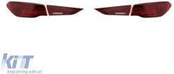  3D LED CSL style tail lights suitable for BMW Series 4 G22 Coupe, G23 Cabrio, G26 Gran Coupe after 2021 with red base, left and right (ABBMTX6012151)