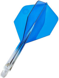 Unicorn Fluturas si tija darts Unicorn Forge, albastru-transparent, fluturas Plus si tija medie (30511)