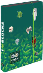 KARTON P+P Minecraft mintás füzetbox A/4, jumbo, OXY 2026 Playworld (KPP-8-75326)