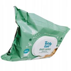  Nedves nedves törlőkendő csecsemőknek és gyermekeknek Műanyagmentes 90 db (Mokre chusteczki nawliżane )