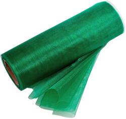 Valex Decor Organza tekercs 12cm x 10m - Sötétzöld (CE12-58)