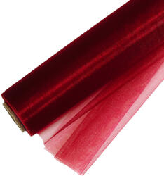Valex Decor Organza tekercs 48cm x 10m - Bordó (CE48-91)