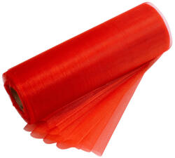 Valex Decor Organza tekercs 12cm x 10m - Piros (CE12-40)